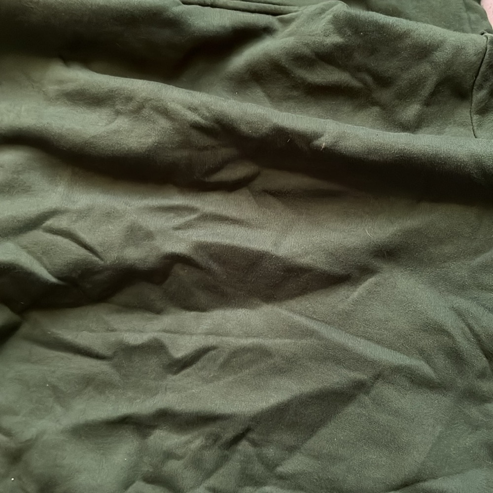 Dark green Lacoste zip up hoodie - Picture 7 of 7